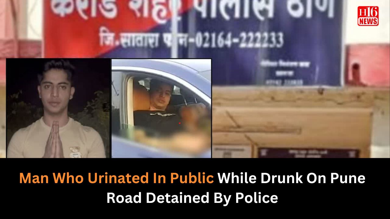 Man Who Urinated In Public While Drunk On Pune Road Detained By Police